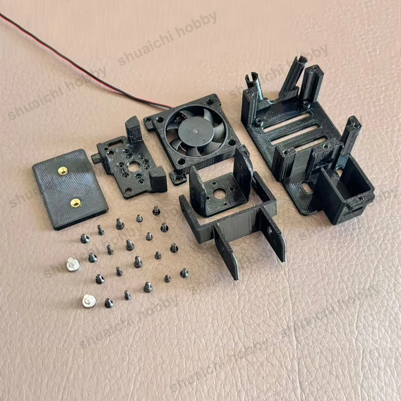 ชุด 1 ชิ้น สำหรับ DJI O4 Pro Air Unit ขายึดกิมบอลแบบควบคุมด้วยเซอร์โว แบบแกนเดี่ยว/แกนคู่ พร้อมโมดูล Buck และพัดลม สำหรับโดรน FPV