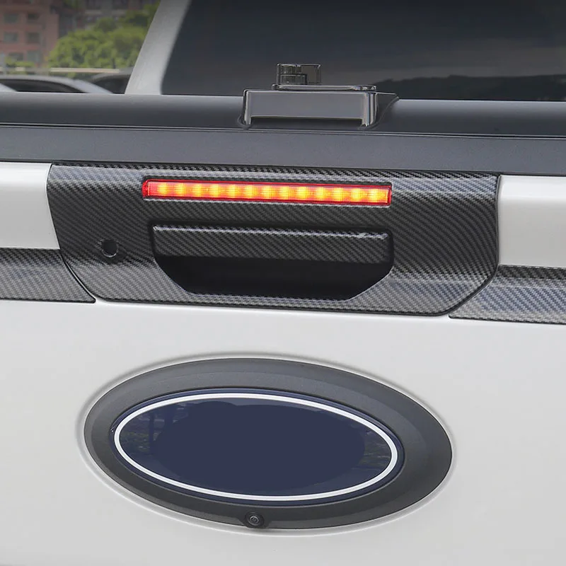 لفورد رينجر T9 Wildtrak XLT XLS الرياضة رابتور الخارجي غطاء مقبض الباب السلطانية حصيرة الباب الخلفي مقبض واقية ملصق