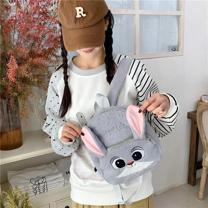 Nova disney 2026 zootopia nick wilde em forma de bolsa crossbody feminina, moderna e versátil, mochila infantil presente