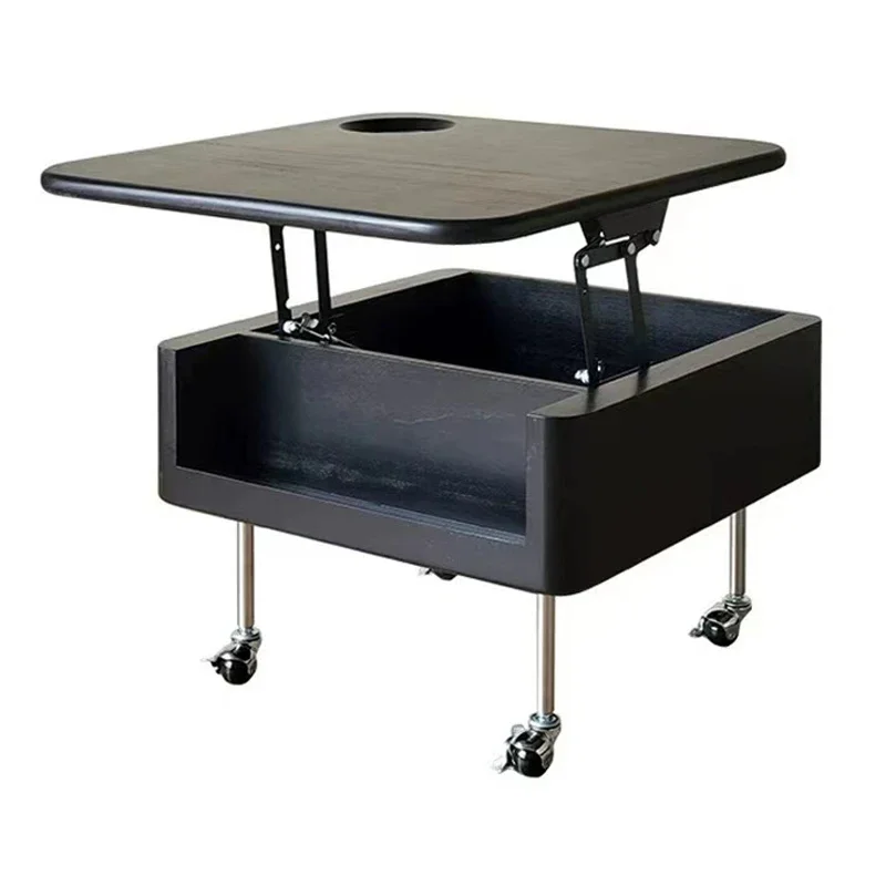 

Multifunctional Minimalist Storage European Extendable Coffee Table Folding Modern Salontafel Woomkamer Home Decor