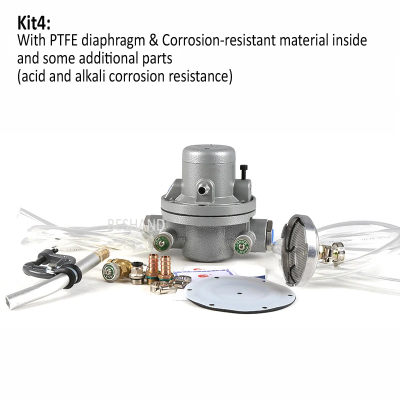 Druckluftbetriebene Einweg-Membranpumpe 15L/min Pneumatische Membranpumpe für Tintenpumpen und Druckmaschinen – Detail 7