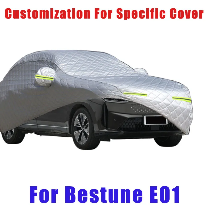 For Bestune E01 Hail prevention cover auto rain protection, scratch protection, paint peeling protection, car Snow prevention