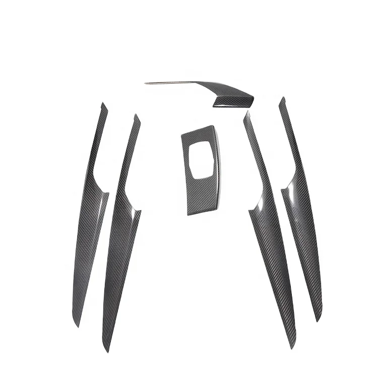 

Real Carbon Fiber Interior Trims 6PCS For BMW X3 G01 X4 G02 Inner Door Trims 2018up