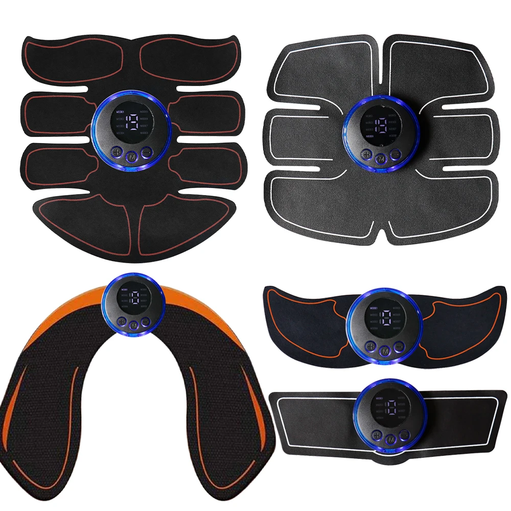 

EMS Abdominal Buttocks Hip Muscle Stimulator Abdomen Arm Fitness ABS Training Muscle Exercise Instrument Body Slimming Massager