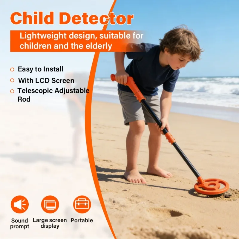 Adjustable Kids Metal Detector 27.5