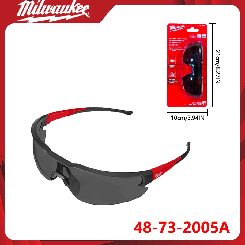 Milwaukee 48-73-2005A Safety Glasses Non-Transparent Anti-Glare Eye Protection