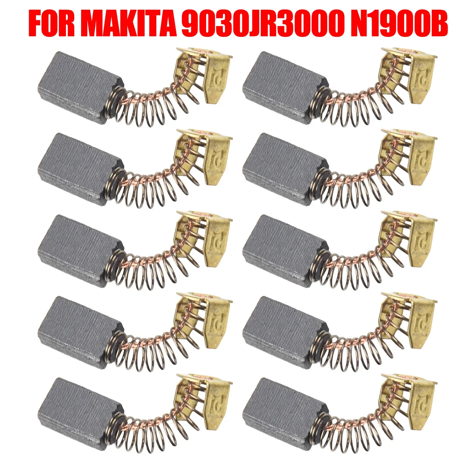 Replace Part Carbon Brush 12 X 8 X 5 Mm Black + Gold 12 *8*5 Mm 181021-2 191947-0 Various Electric Tools And Motors 2021 New