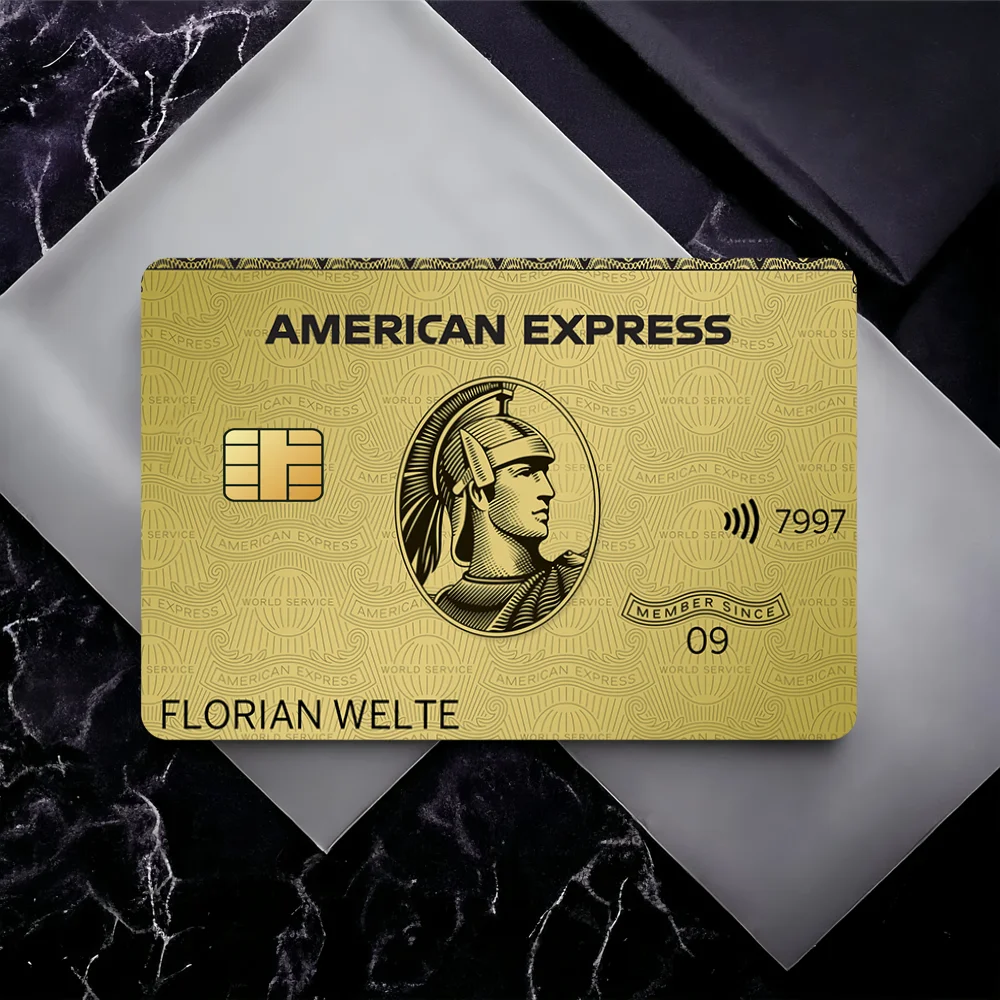 48Amex Black American E-Express Bank Credit Cards Bus Pass Stickers Cool Decoration Waterproof 4PCS Card