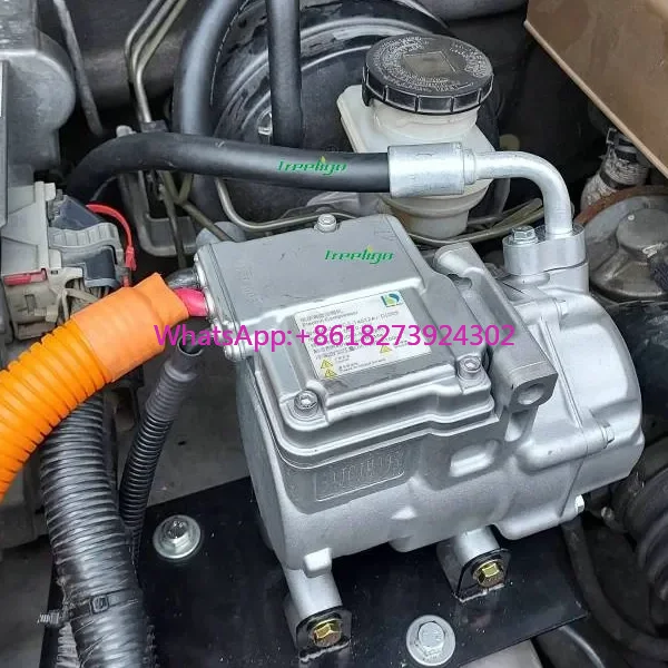 

Universal Electric Hybrid Vehicle Car Van Mini Bus 14cc 18cc 12v 24v 72v DC air Conditioner AC Scroll Compressor