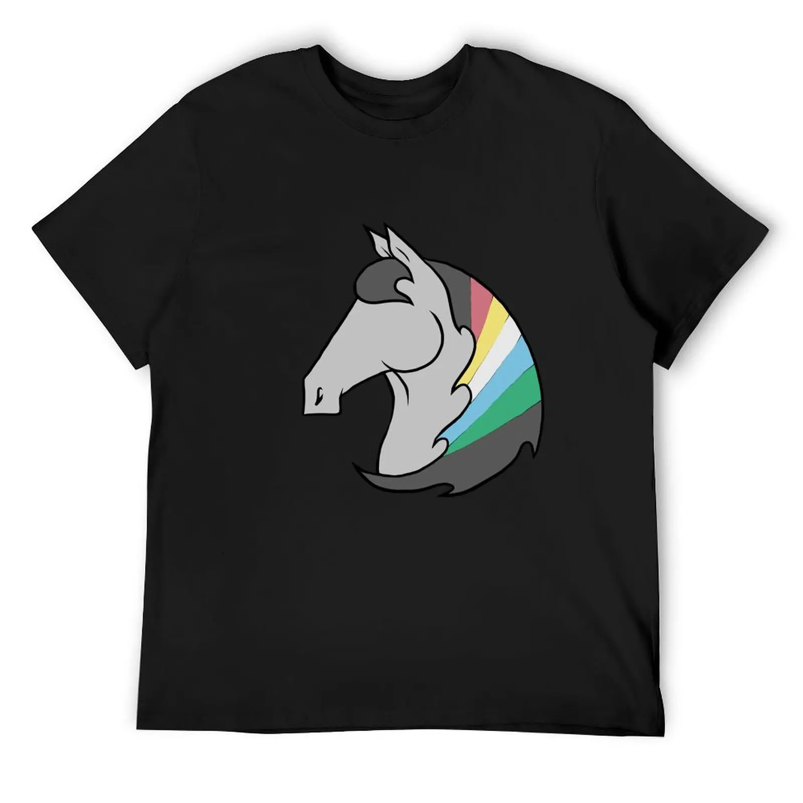 Disability Pride - Horse T-Shirt man t shirt heavyweights mens designer clothes