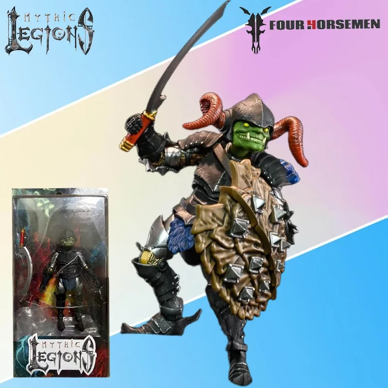 

Four Horsemen Studios Genuine Mythic Legions Series The Legion of Arethyr，Goblin Archer Finished Product Movable Model Collect