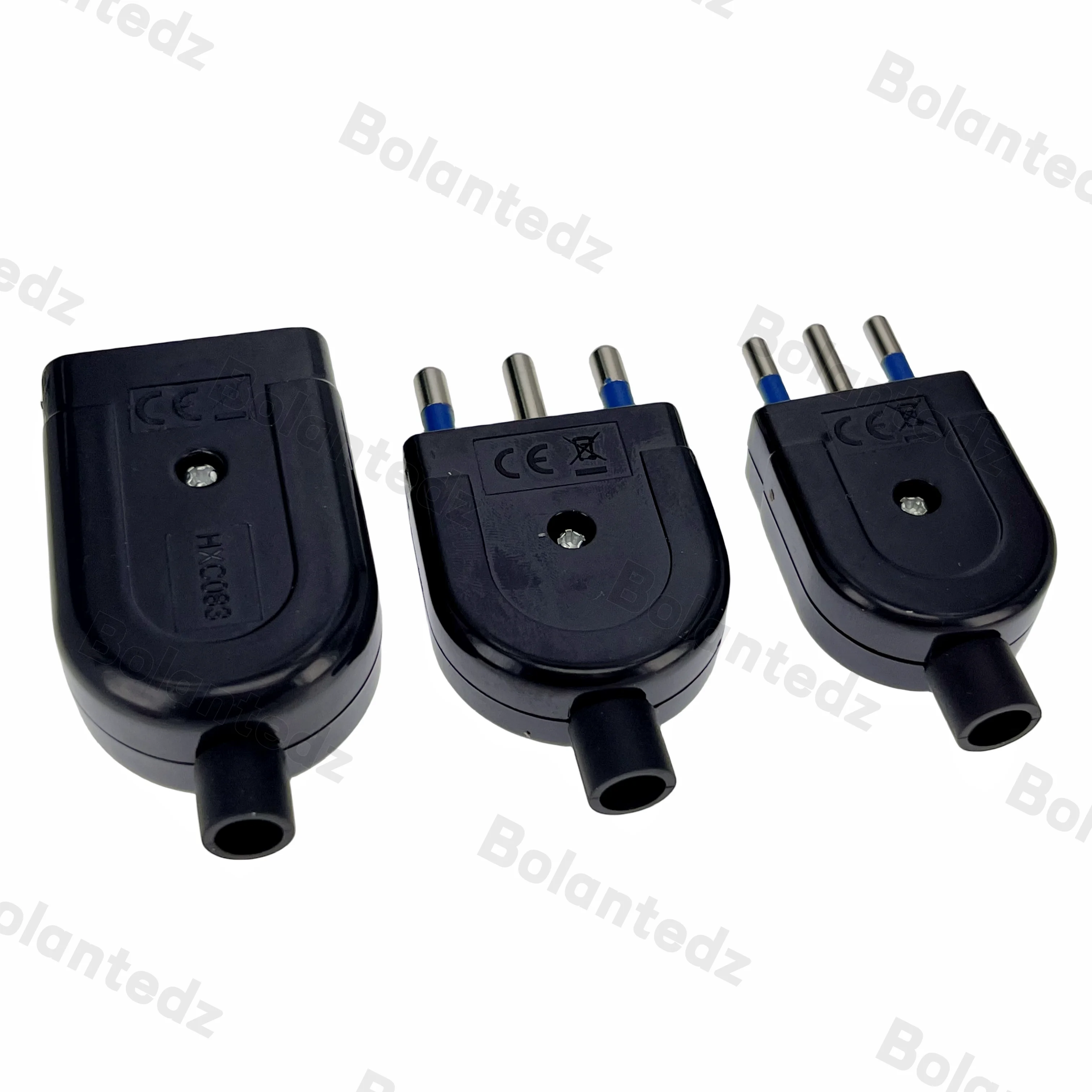 3 دبابيس الأسلاك الجمعية المكونات الإيطالية قابس طاقة 10A/16A 250 التيار المتناوب القياسية محول الطاقة انفصال المكونات الذكور لأوروغواي تشيلي