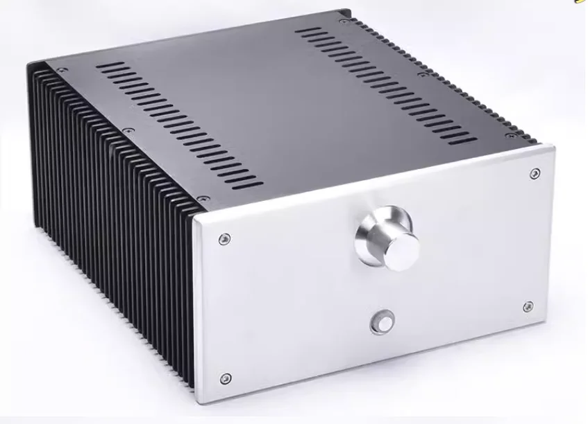 2412B Vollaluminium-Verstärkergehäuse / Vorverstärkergehäuse / AMP-Gehäuse DIY-Box (240 * 120 * 271 mm)