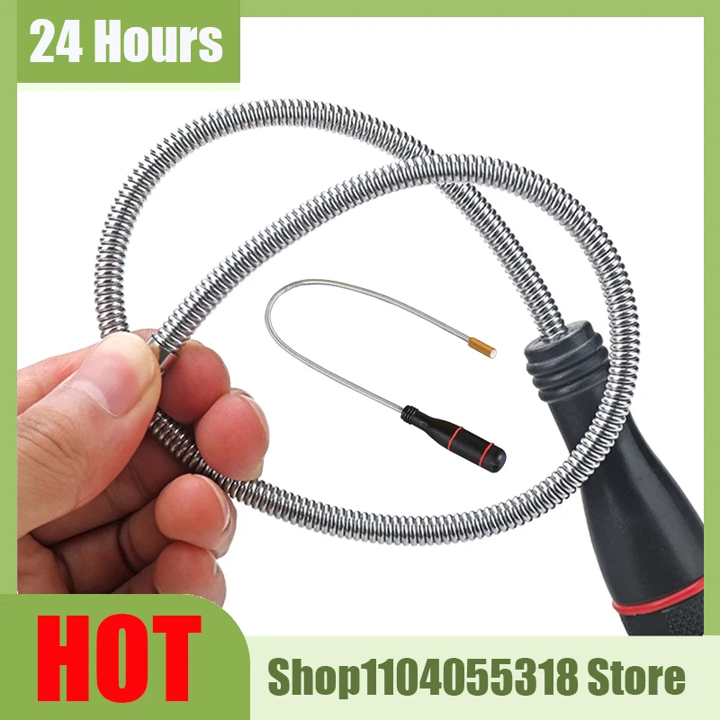 

New Foldable Strong Magnetic Pickup Tool Metal Flexible Pick Up Tool Suction Bar Magnet Spring Grip Grabber Portable Hand Tools