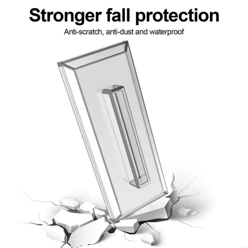 066A عرض الوقوف مقاوم للخدش واضحة حماية السقوط الرف تخزين الرف