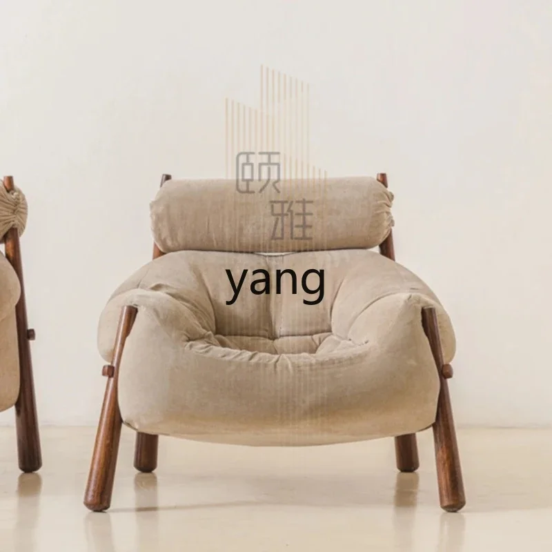 

CX Wingback Chair French Style Mid-Ancient Single-Seat Sofa Chair Living Room Bedroom