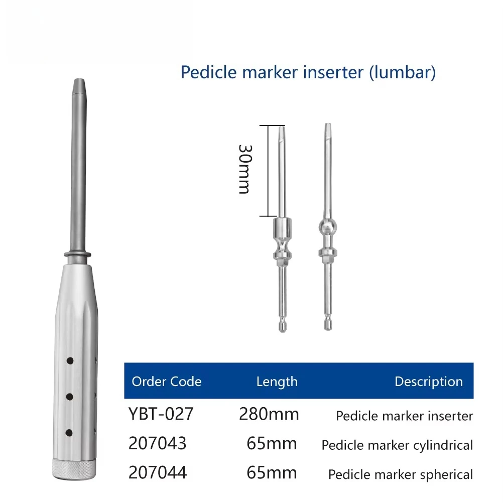 Marker Inserter, Surgical , Screw-rod