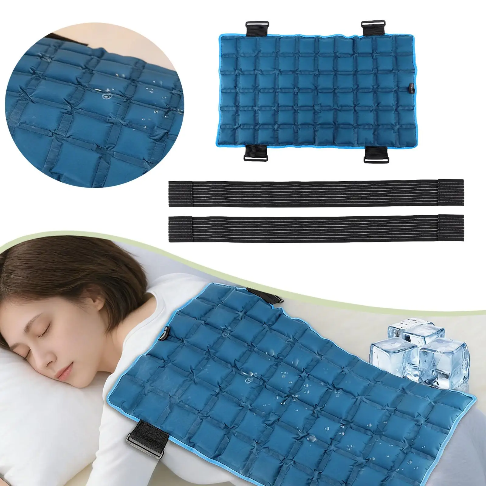 Multifunctional Hot and Cold Pack Water Absorbent Microwave Heating Pad for Athletes Men Women Elbow Knee Shoulder