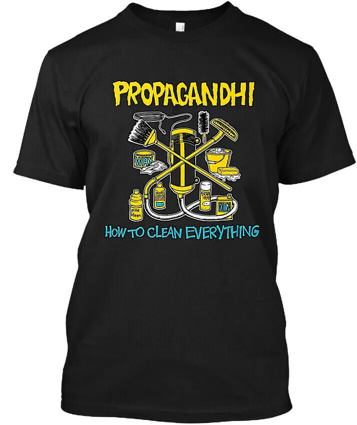 NEW Propagandhi How to Clean Everything Canadian Music Group Logo T SHIRT S 4XL long or short sleeves