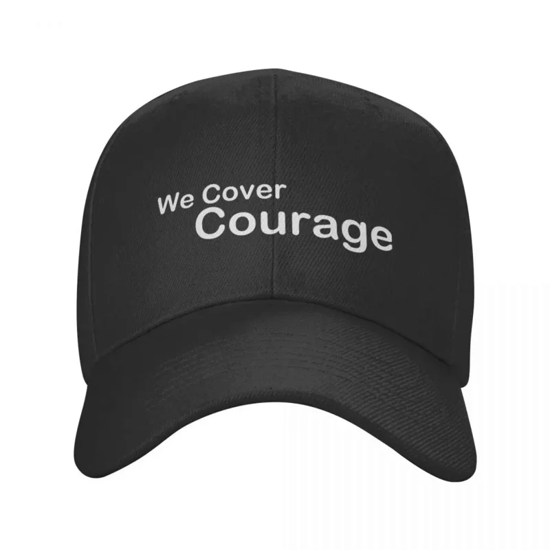 Punk We Cover Courage Baseball Cap for Women Men Breathable Trucker Hat Sports