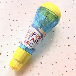 Fun Safe Microphone Toy for Kids Large Echo Microphone Toy for Kids No Batteries Required Voice Changer Early for Boys