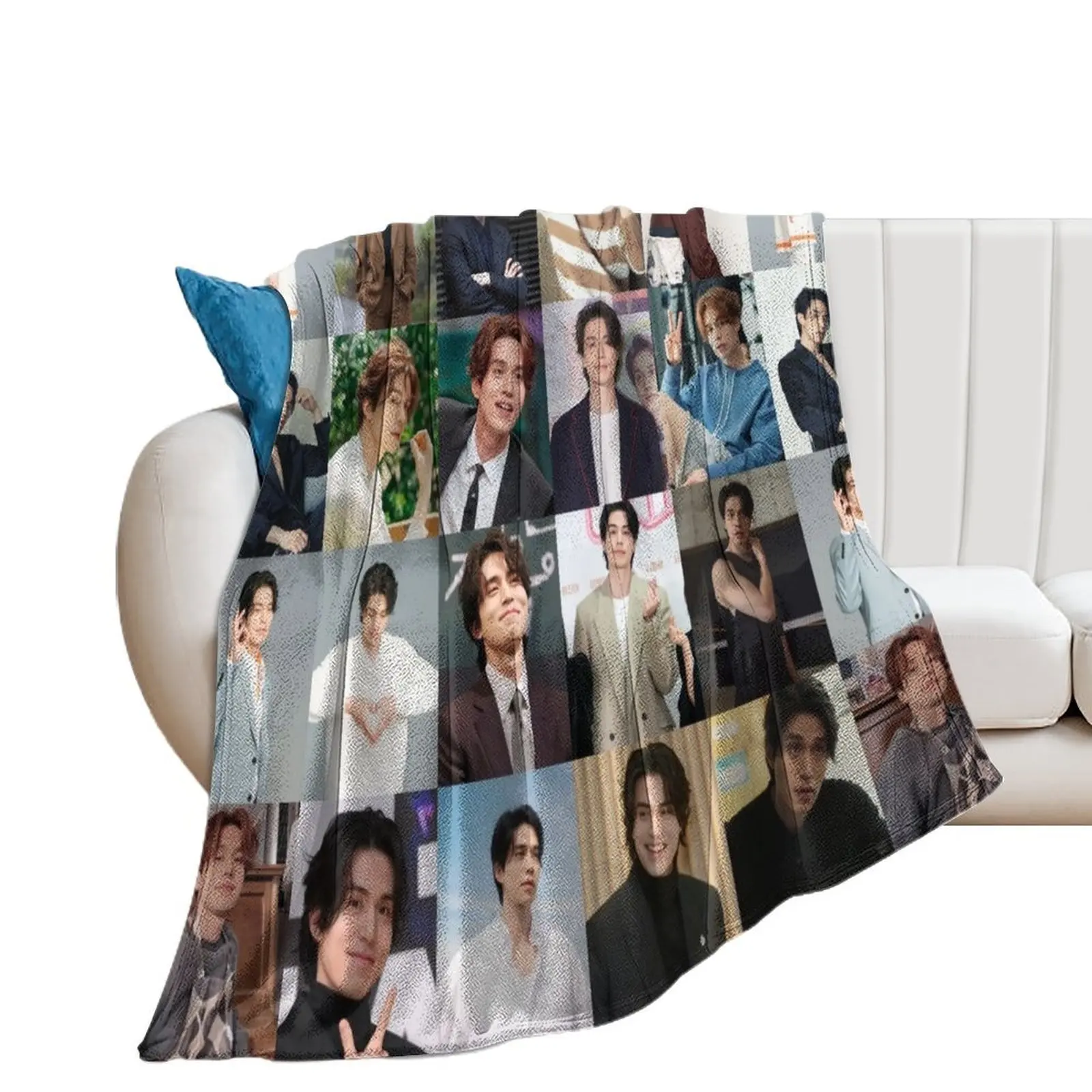 Lee Dong Wook Throw Blanket heavy to sleep Winter beds Blankets