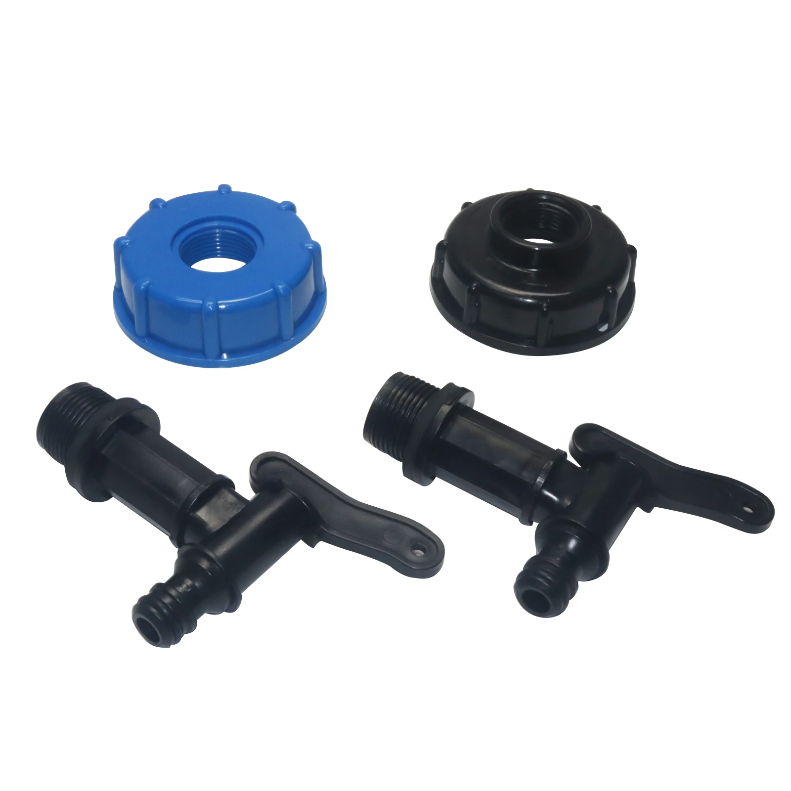 IBC Tank Tap Adapter S60*6 Coarse Thread 16mm Quick Connect Replacement Valve Garden Home Valve Fitting Faucet Water Filter
