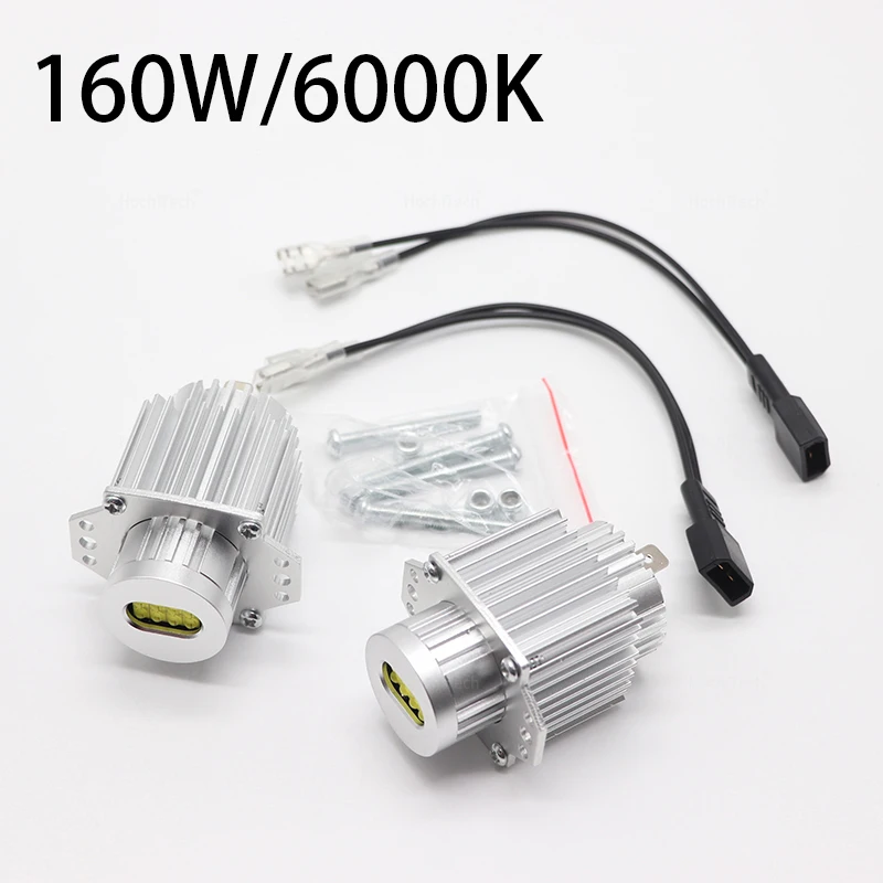 Светодиодные габаритные фонари 6000K с ангельскими глазками для BMW 3 серии E91 E90 Pre LCI Xenon Headlight 2004 ~ 2008 328i 325xi 335xi 2007 2006