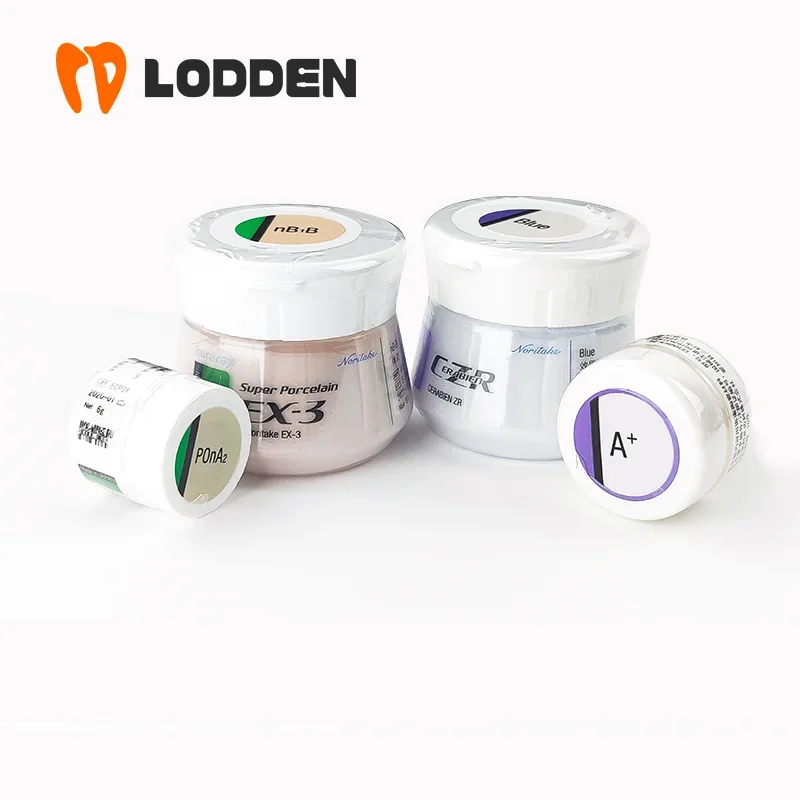 CZR Noritake Luster LT1 Porzellanpulver 50g Basis Opak Dentine für Zirkonoxid-Kronen und -Veneers Dental Labor Restaurationsmaterial – Detail 3