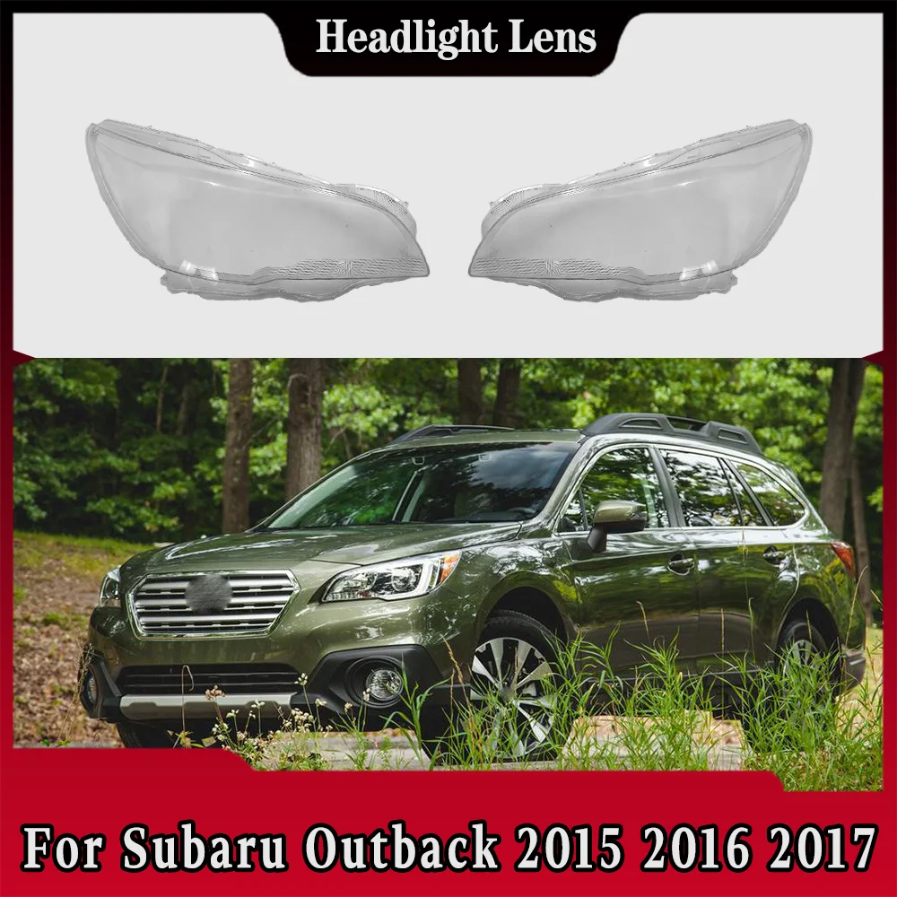 For Subaru Outback 2015 2016 2017 Enhanced Visibility Transparent Foglight Lens Mask Cover Scratch Resistant Lamp Shell
