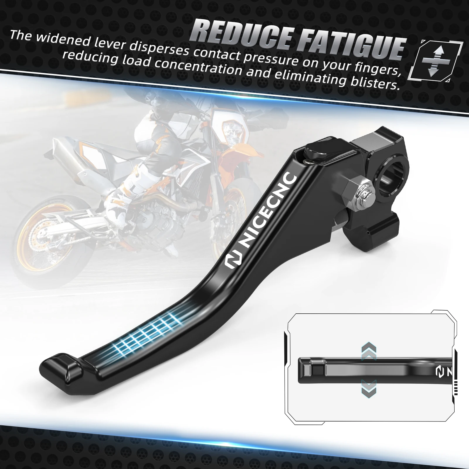 For KTM 690 Enduro R SMCR 690 SMC R 2014-2023 Shorty Brake Clutch Lever For Husqvarna 701 Enduro SM 2016-2023 GasGas 700 SM/ES