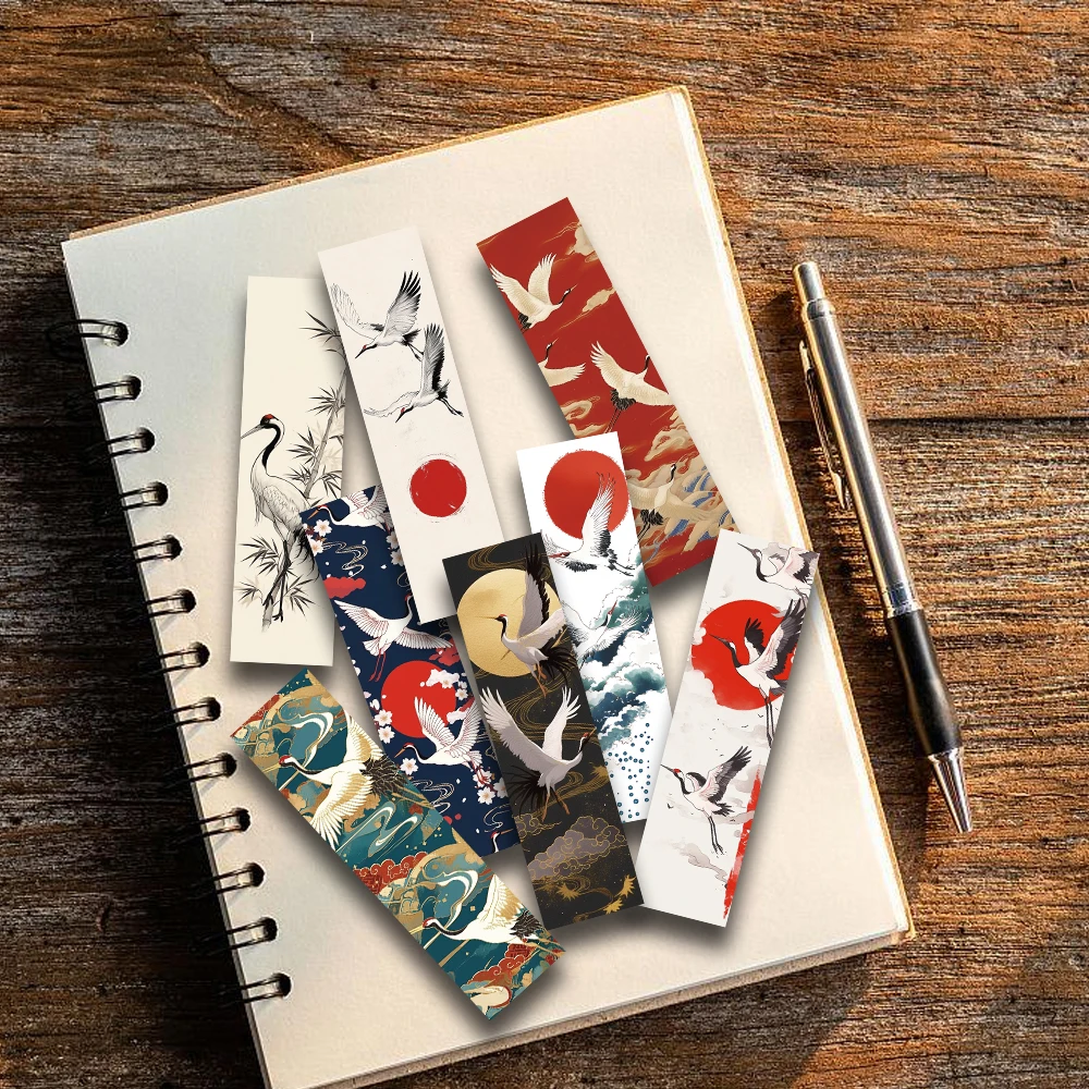 

30 шт., закладка с журавлем в древнем стиле, ностальгия, Харадзюку, мультяшные подарки, креативные студенческие девушки, мультяшные подарки для телефона, домашние закладки