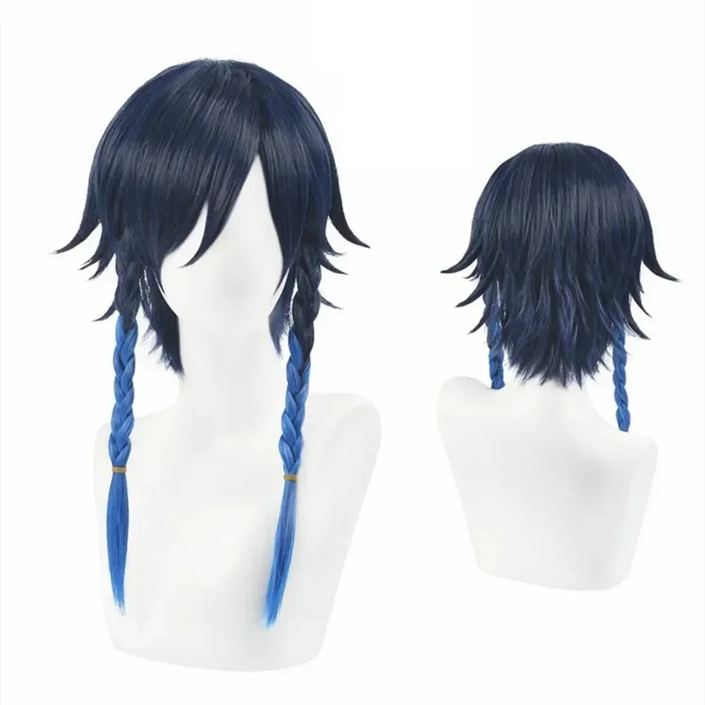 Venti Cosplay Costume Wig Sets Game Anime Clothes For Woman Men Halloween Party Cos