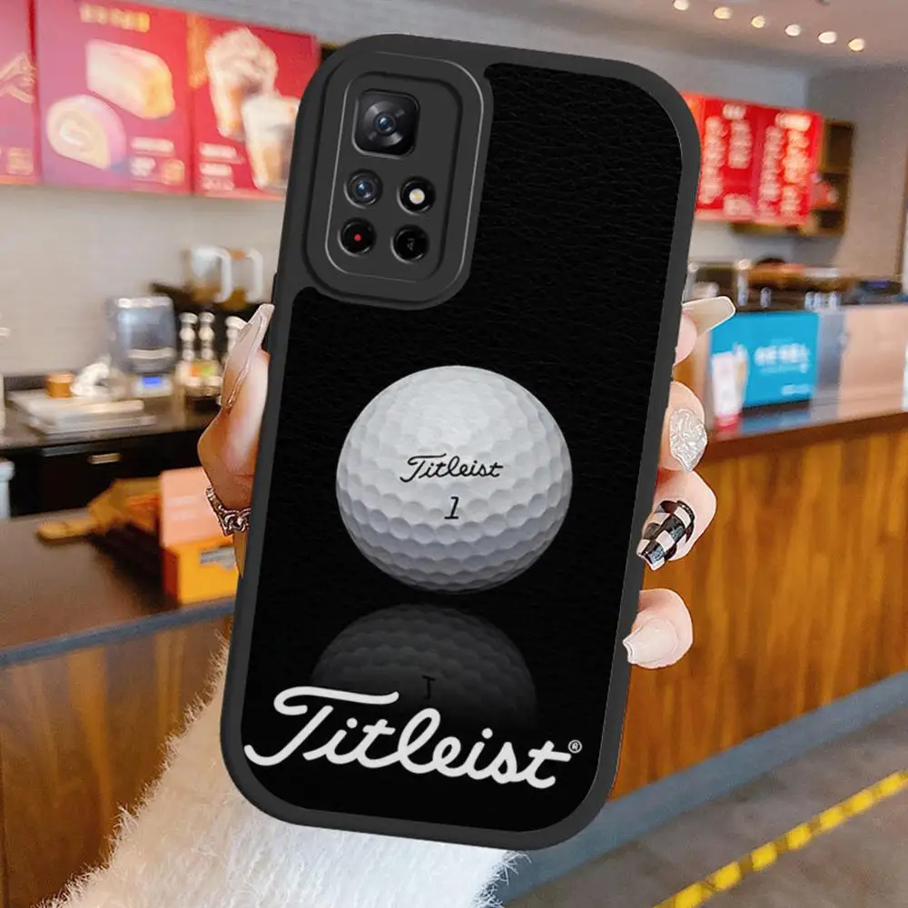 Xiaomi Redmi用ラムスキンフォンケース,スポーツg-golfボールg-golfタイトリスト,プロ8,11,12 t pro,10,11,12,poco,11i,12x ultra