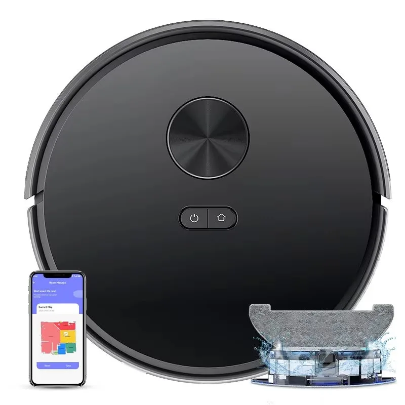 Airo Automatic Mini Mop Carpet Cleaners Robotic Sweeping Robot Vacuum Cleaner Robot Vacuum Cleaner and Mop Self Clean