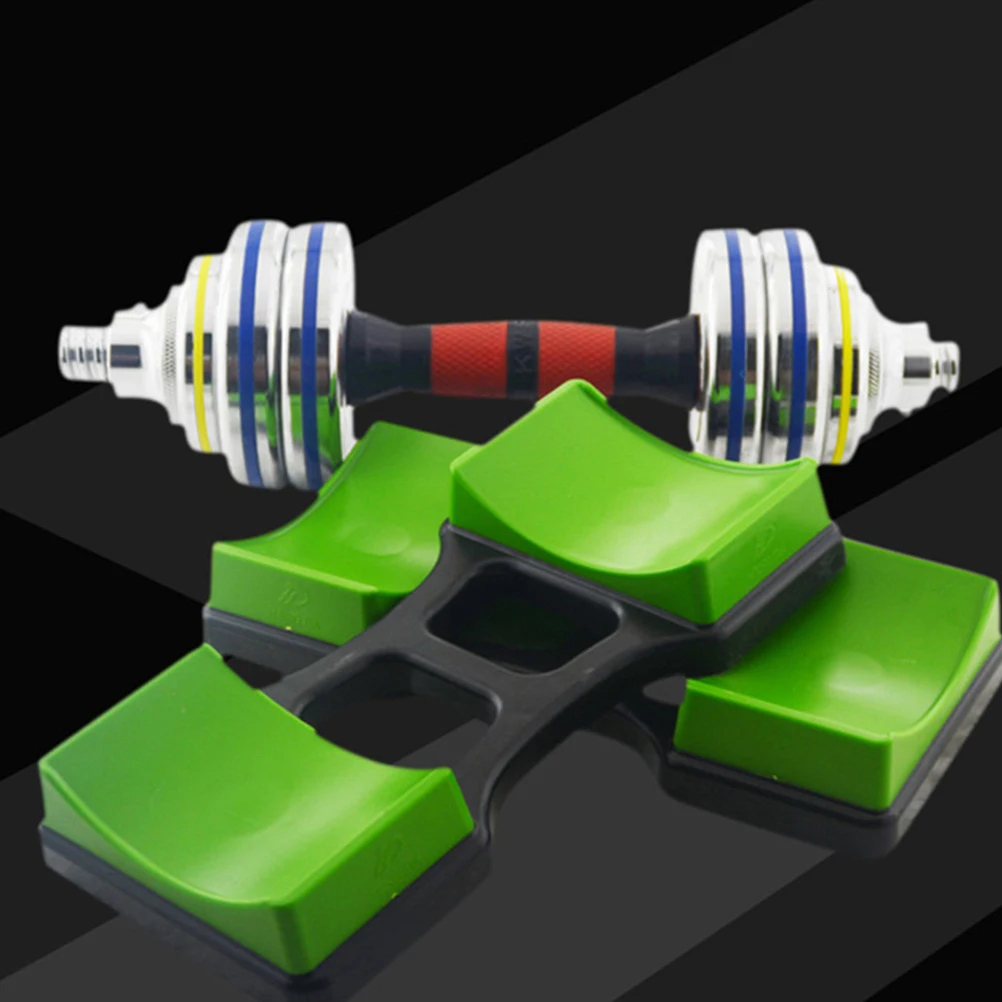 

4pcs Stand Gym Home Gym Weight Durable Space-Saving Dumbbell Stand Barbell Storage Cap Dumbbell Rack Weight Plate Rack Easy