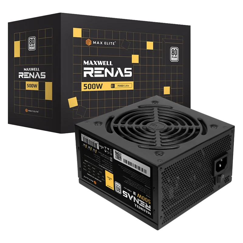 Maxwell Renas 500W 80Plus Standard Power Supply