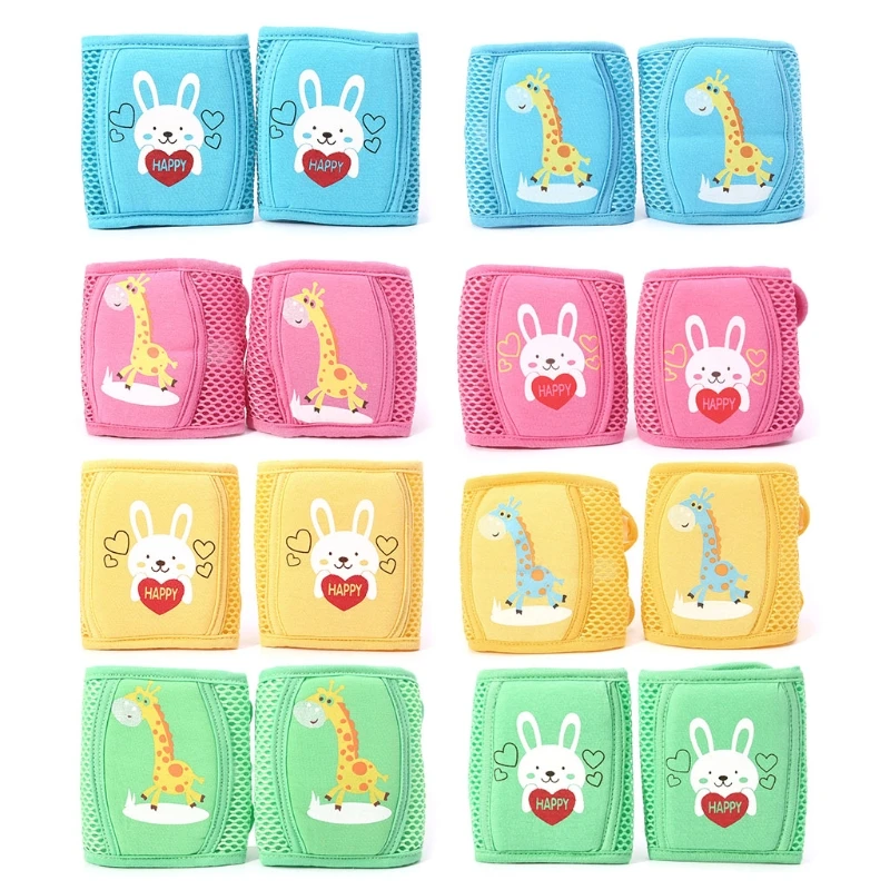 

Kids Girl Boy Crawling Elbow Toddlers Baby Knee Pads Protector Safety Mesh
