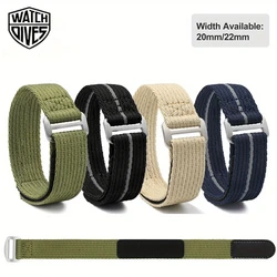 Nylon Watch Strap 20mm 22mm Sports Fabric Wristband Belt Universal Replacement Sport Watch Bands Wristwatch Bracelet