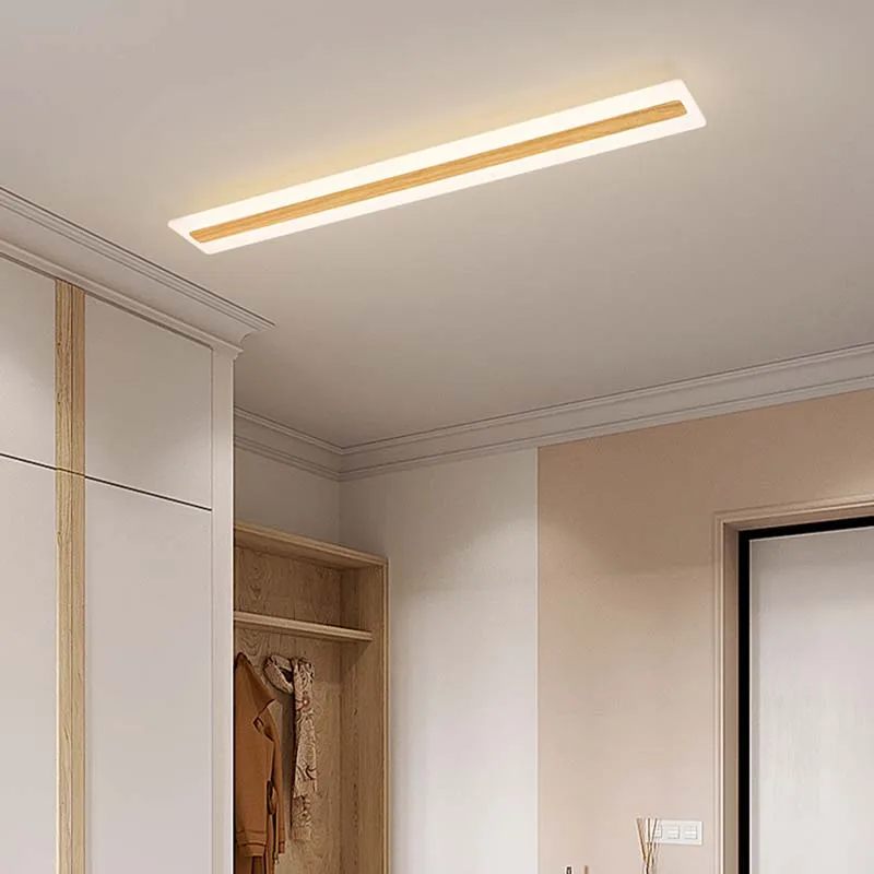 Imagem -06 - Ultra-fino Acrílico Led Luz de Teto Lustre Moderno Luminária Sala de Estar Sala de Jantar Quarto Corredor Decoração de Casa