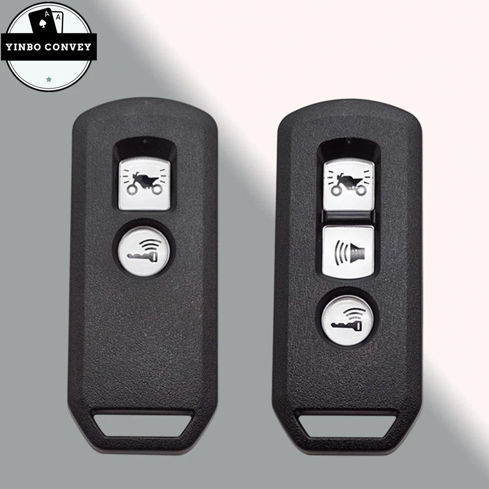 

YINBO - 1PCS Folding 2/3 Buttons Remote Key shell For Honda Motorcycle Scooter X-ADV 2017 2018 2019 Smart Card