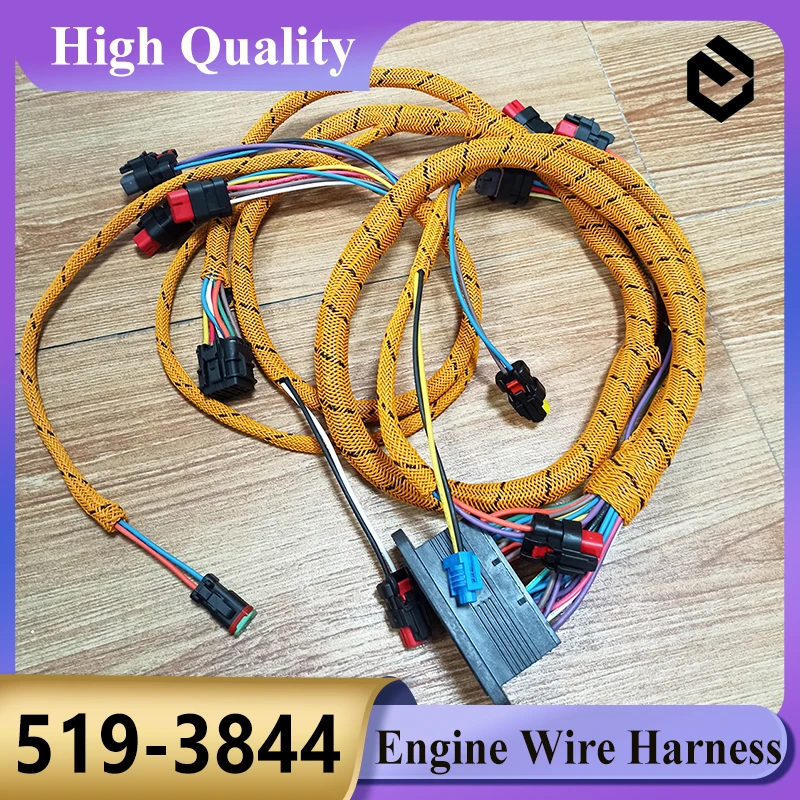 519-3844 Engine Wire Harness 5193844 for Caterpilar CAT Engine C4.2 E311D E315D E313D Excavator Parts