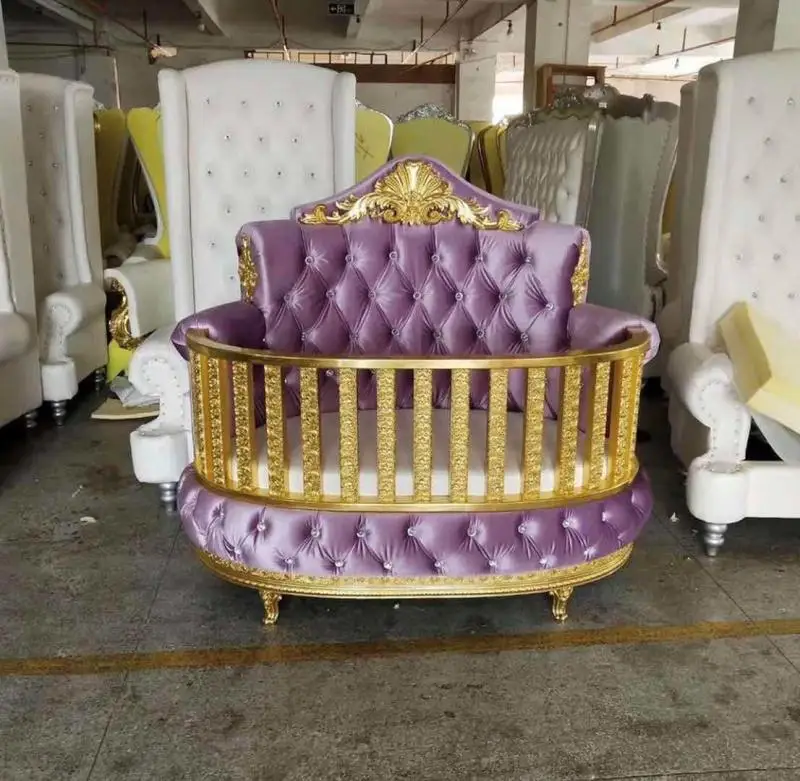 

throne luxury metal high back banquet king royal style dining throne chair for wedding
