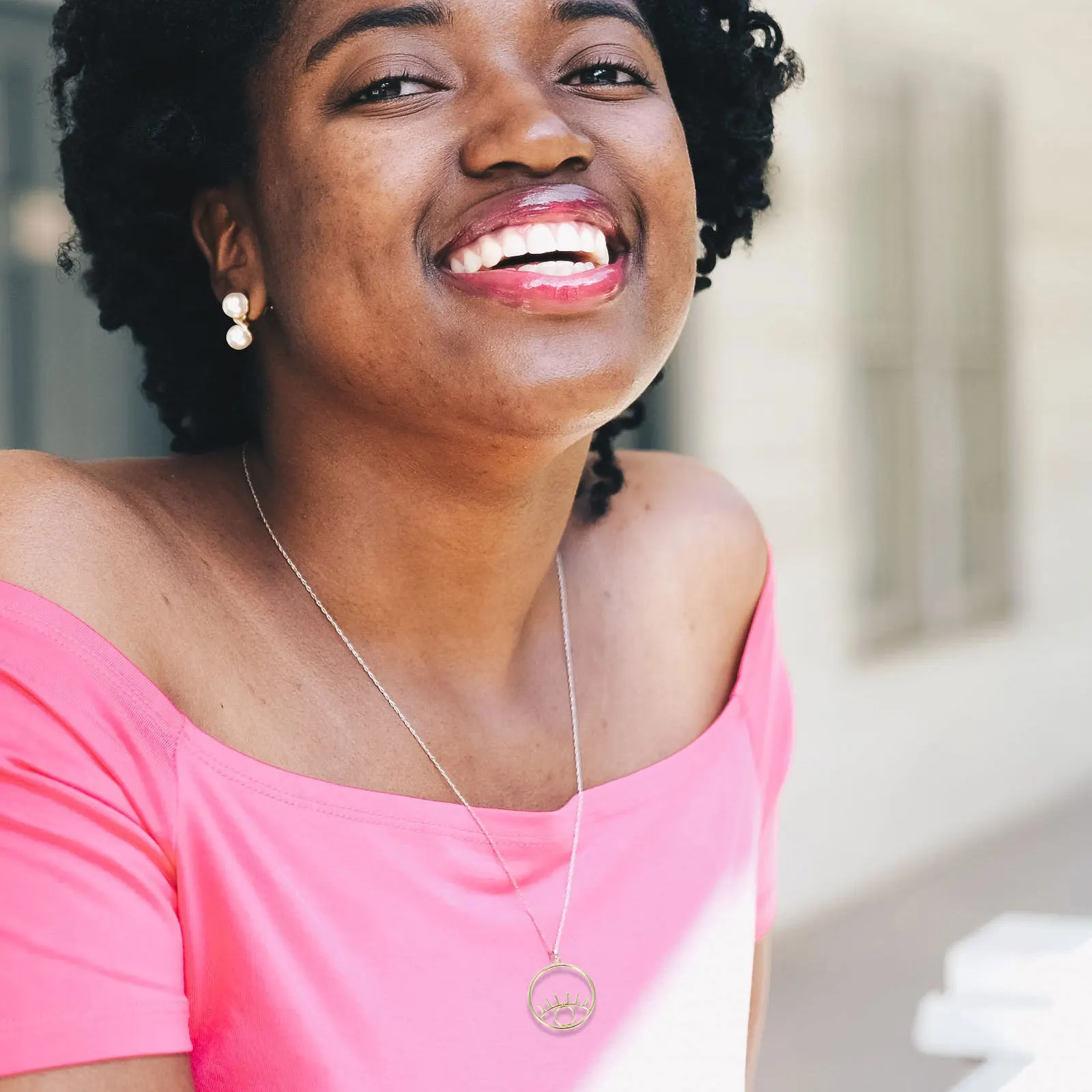 20 pçs oco para fora olhos forma pingente diy jóias fazendo materiais encantos delicados para colar pulseira olhos forma pingente