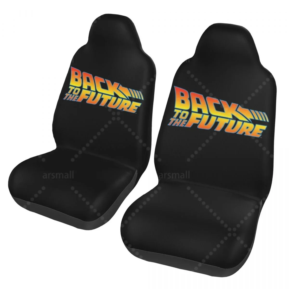 Funda para asiento coche Regreso al futuro, funda protectora antiincrustante y conveniente, estilo único, 2 uds., tipo Uni