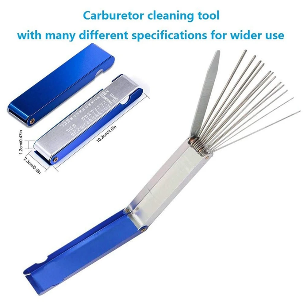 

ABKL Carburetor Adjusting Tools for 2 Cycle Small Engine Husqvarna Chainsaw Weed Eater Troy Bilt Etc with Bag,Brush