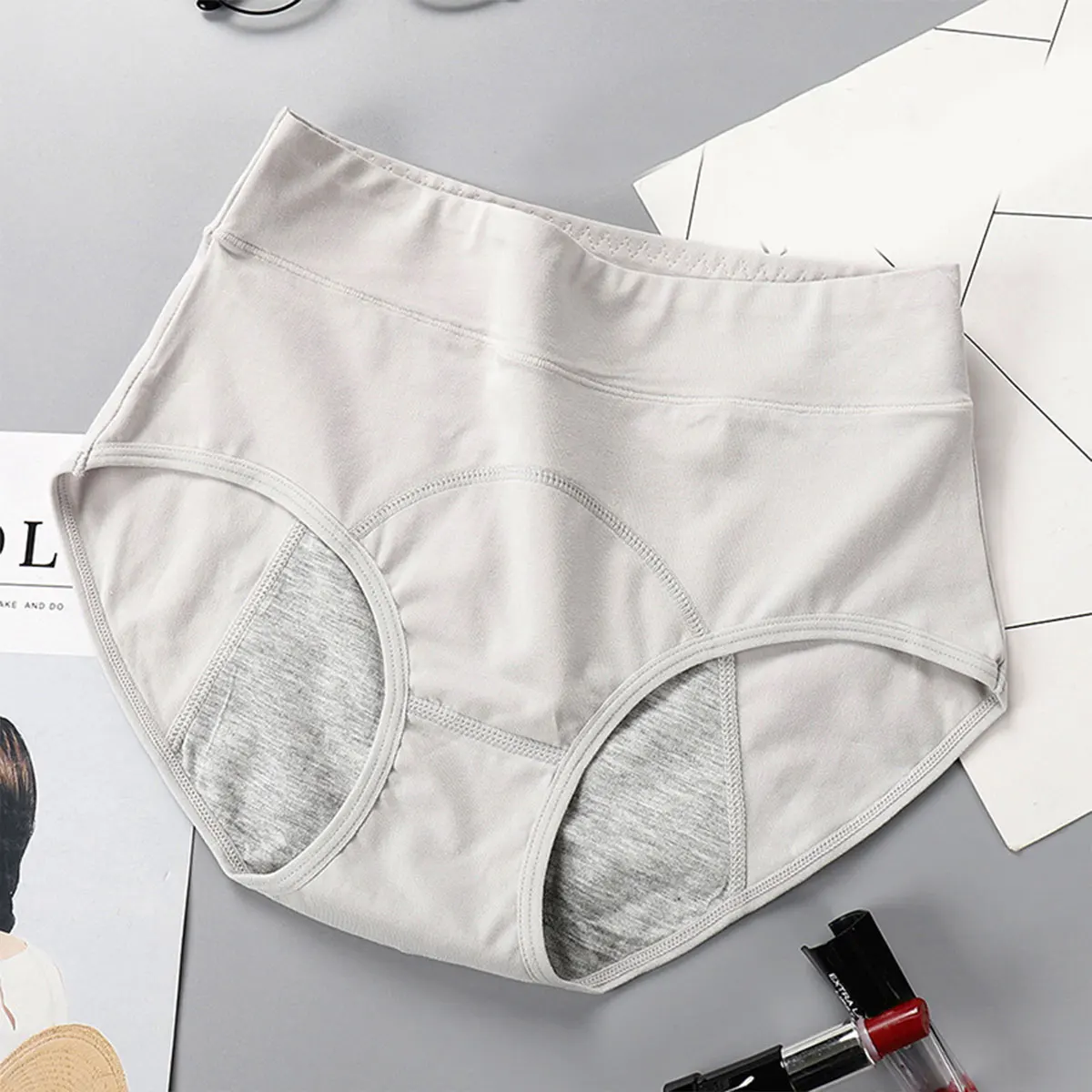 Urinary Incontinence Pants With Anti-leak Absorbent Zone Incontinence Care Pants Reusable Washable Underwear