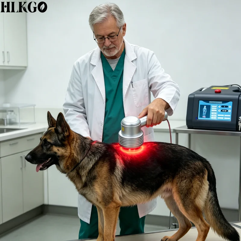 Class 3B Laser Therapy Device 808nm Cold LLLT for Vet Human Sciatica Neuropathy Pain Relief & Wound Healing Home Use