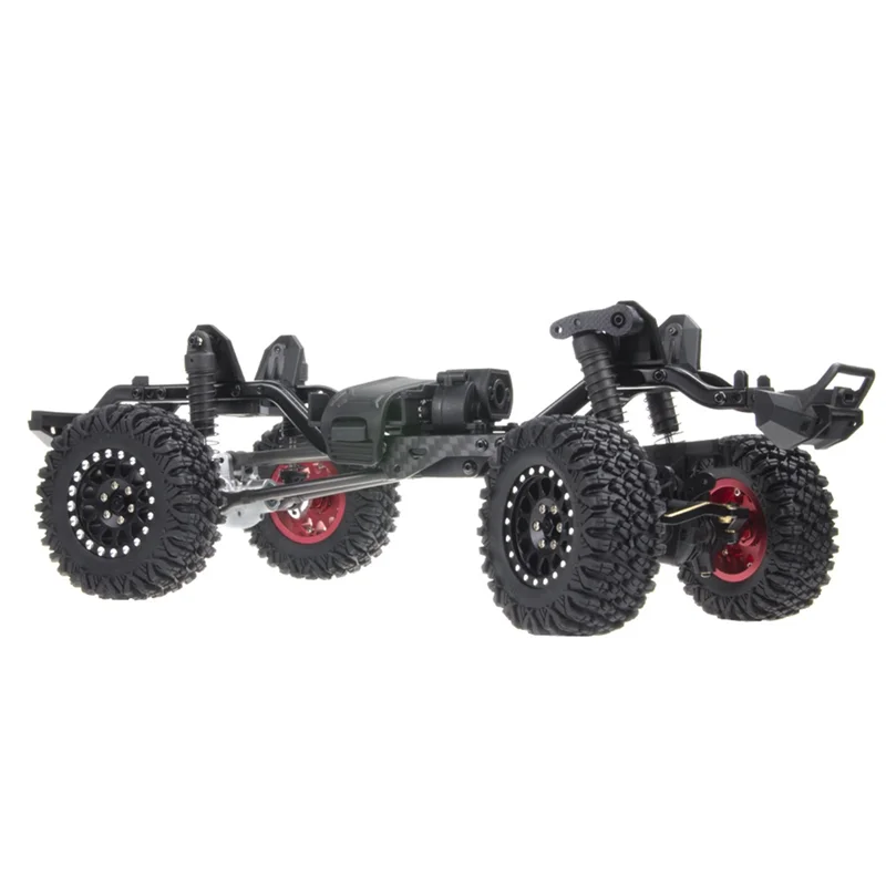 

DELAM-4Pcs 64X24mm 1,2-дюймовый металлический обод колеса с замком для 1/18 1/24 RC Гусеничный автомобиль Axial SCX24 AX24 TRX4M FCX24