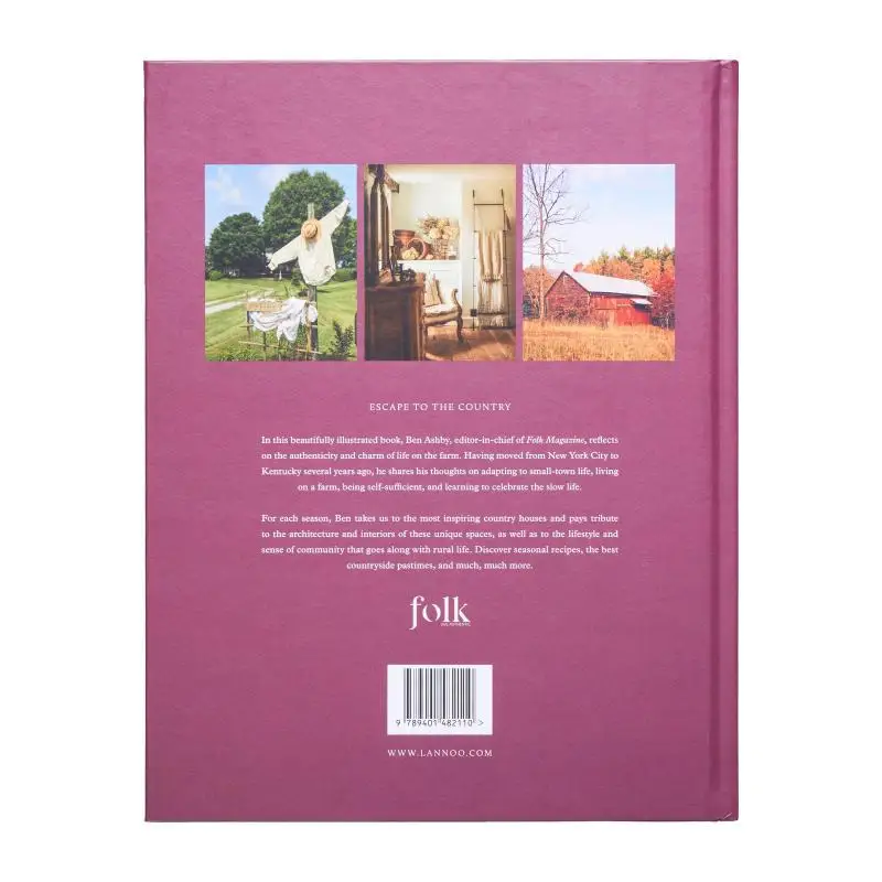 Escape To The Country Ben Ashby Acc Art Books 9789401482110 Book